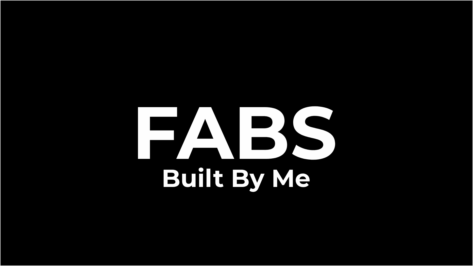 Things I've Built'